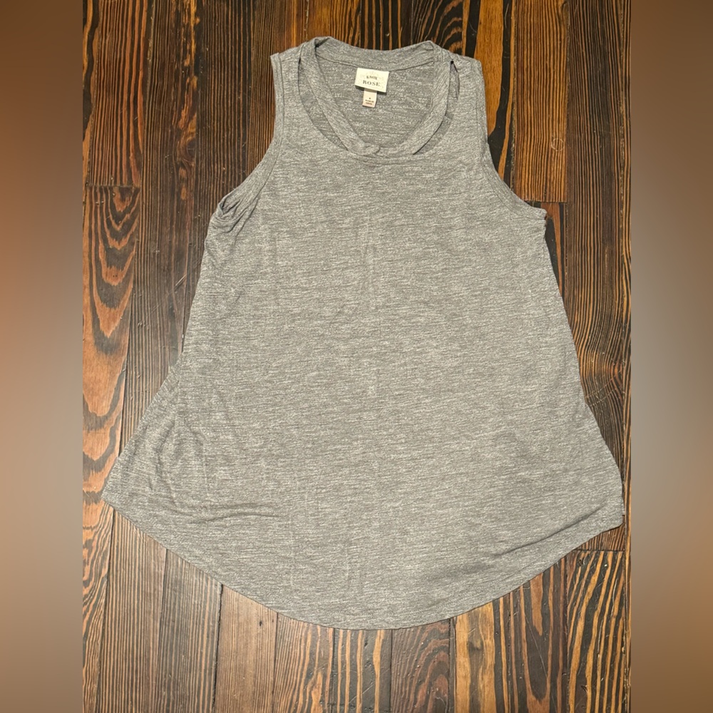 Gray Sleeveless Women's Top